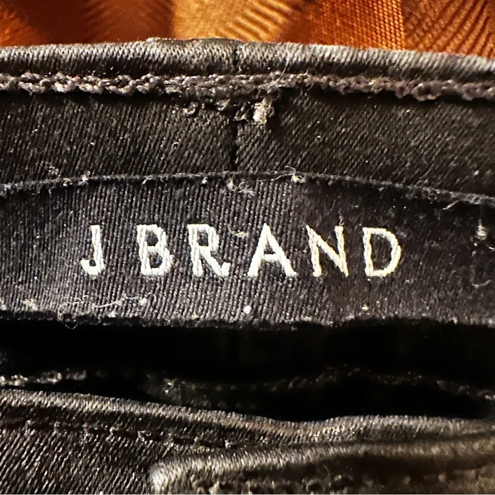 J Brand Maria High Rise Skinny Jeans in Galactic Black size 29